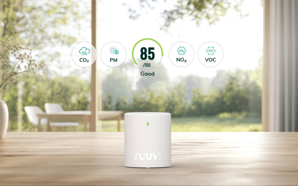 Ruuvi Air – Sisäilmanlaatumittari