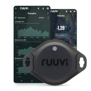 RuuviTag Pro 4in1 ja sovellus