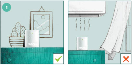 Älä aseta laitetta paikkaan, jossa se voi altustua vedolle