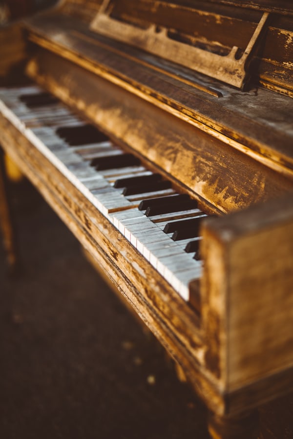 Pianos stored correctly can last for decades.