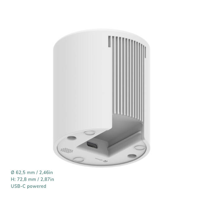 Ruuvi Air Quality Monitor back side