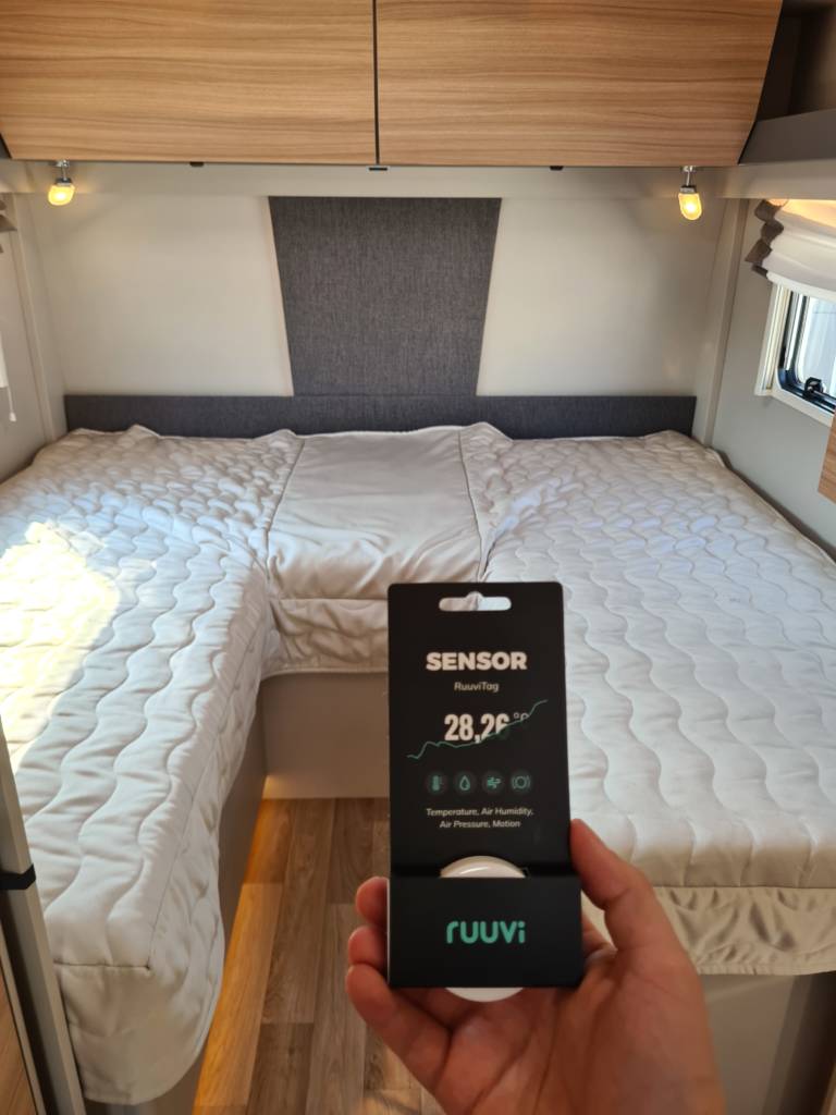 Camper van's mattresess can be subjected to high humidity for a long period of time.