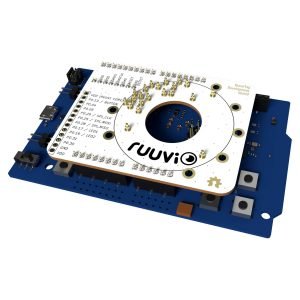 RuuviTag Development Kit and nRF52-DK front view 3D