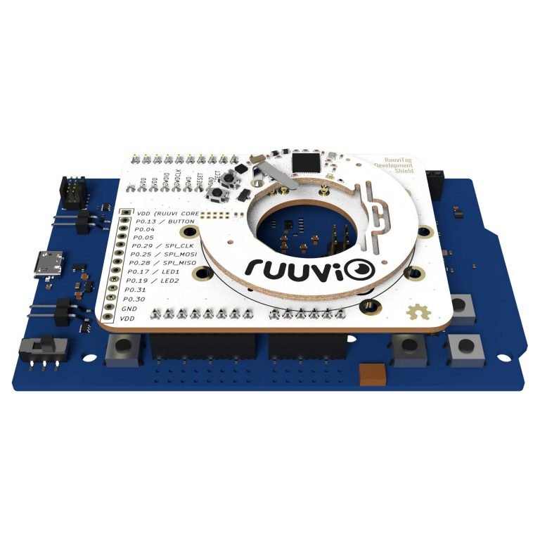 RuuviTag Development Kit and nRF52-DK front view