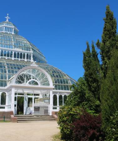 One of the older greenhouses still in use is located in Vienna