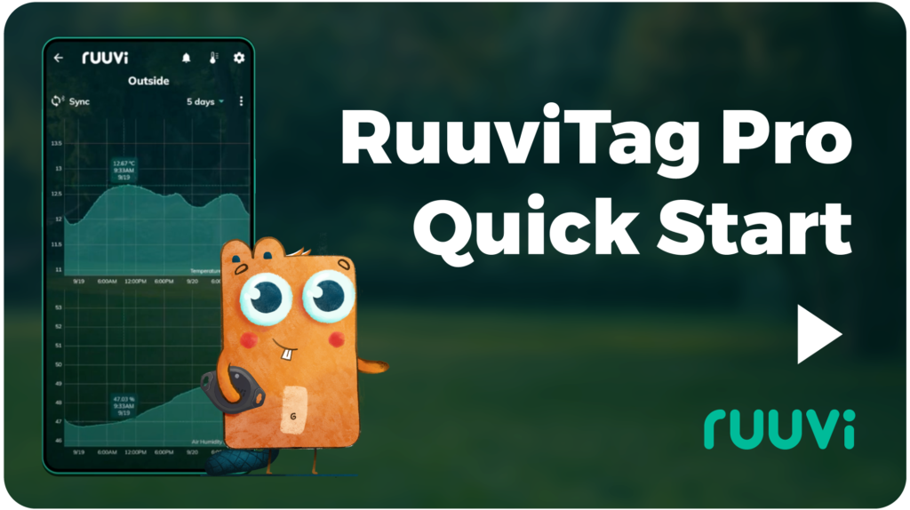 RuuviTag Pro Quick Start Cover