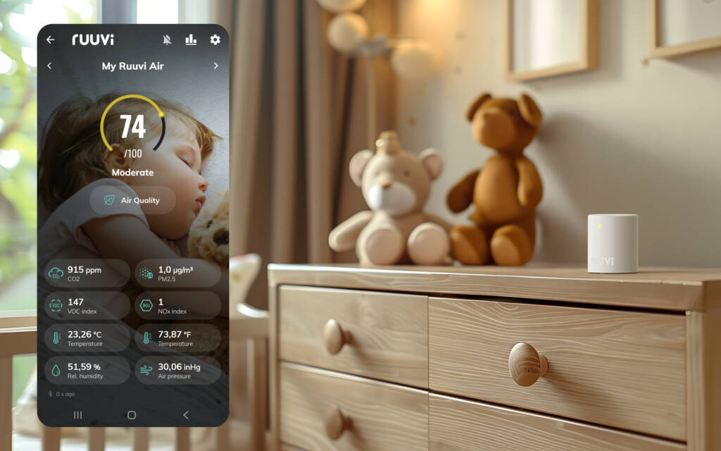 Ruuvi Air Indoor Air Quality Sensor