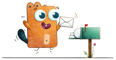 Ruuvi Beaver gets mail