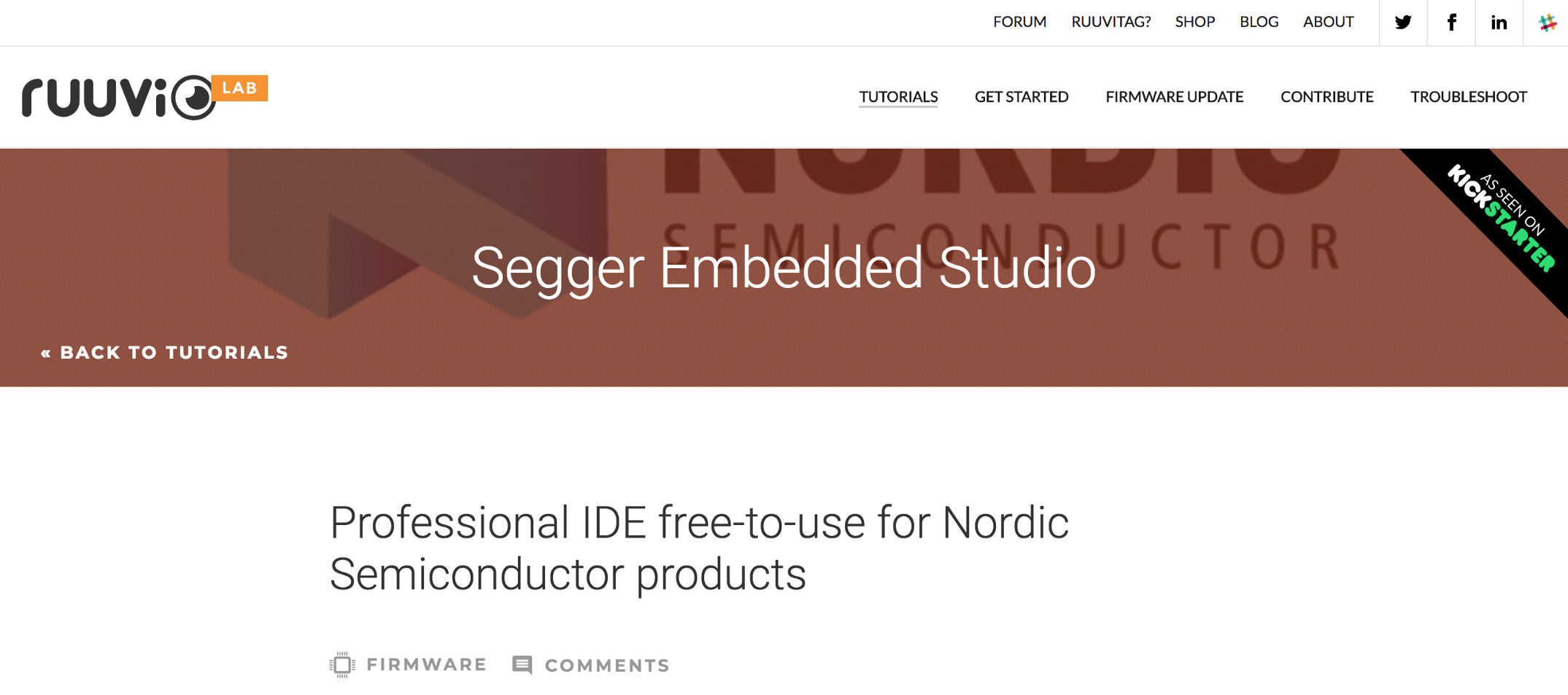 nrf52 sdk on segger embedded studio