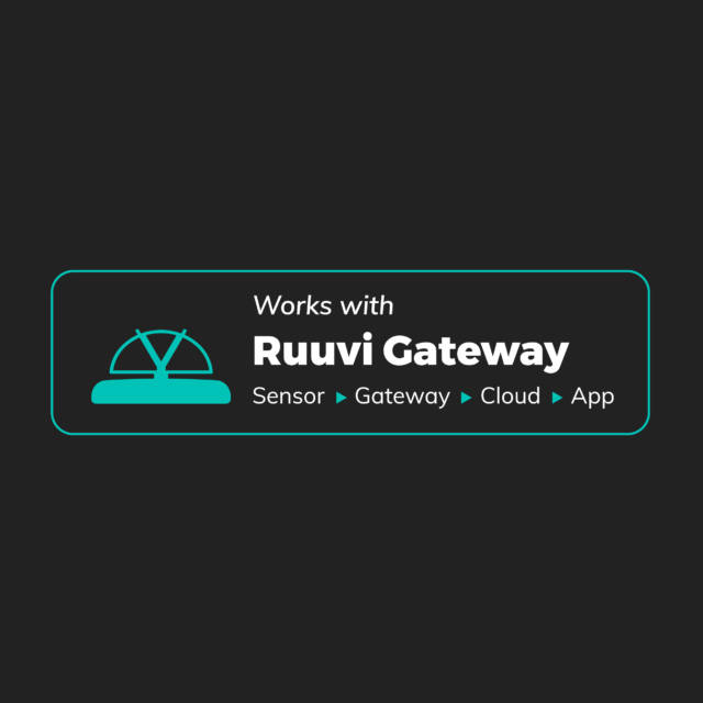 Works with Ruuvi Gateway
